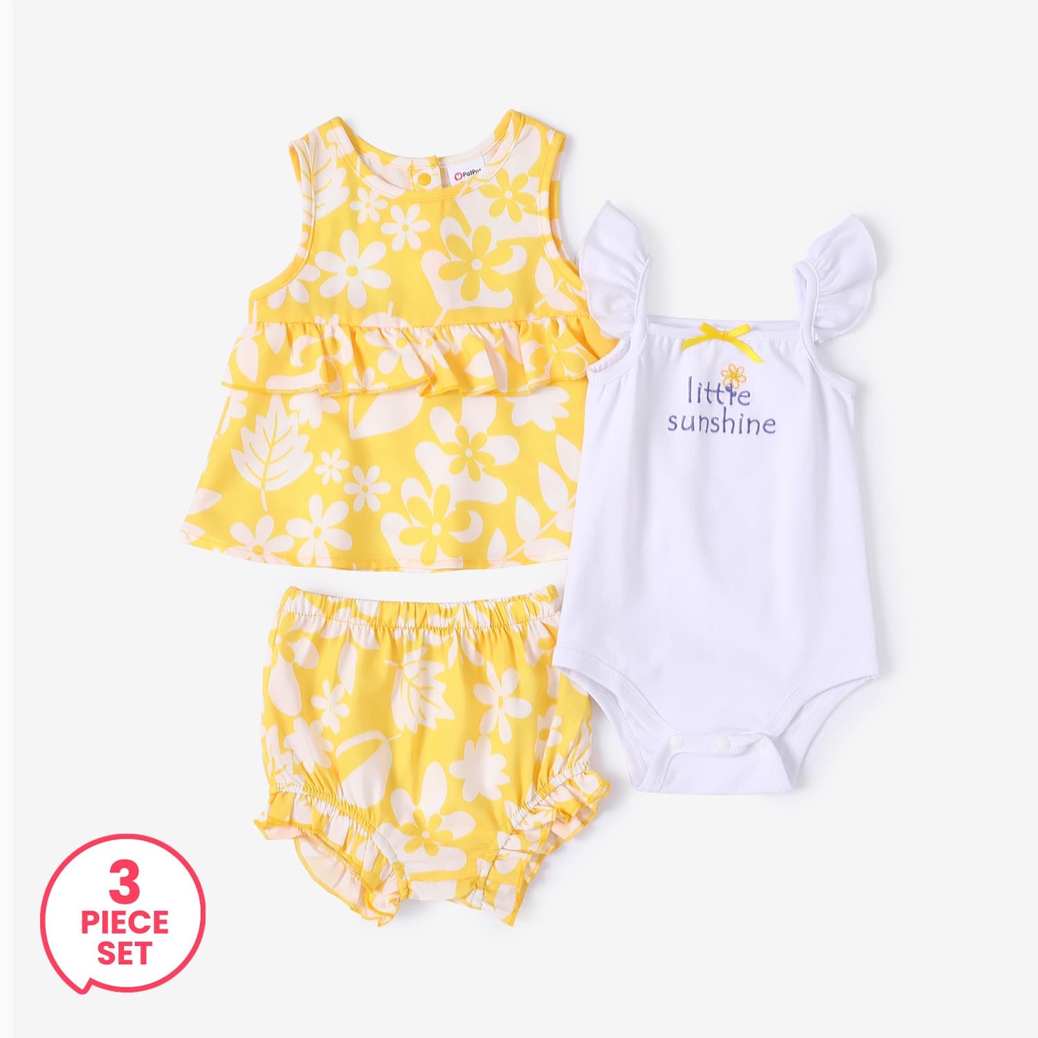 3pc shorts baby set