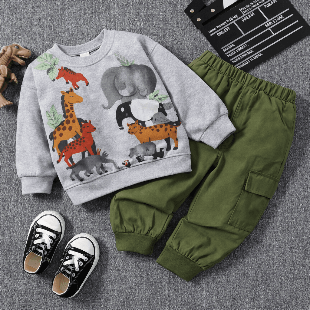 fun and playful kids' outfit ensemble