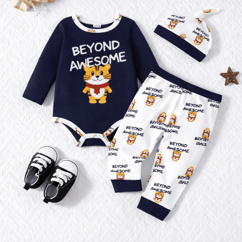 beyond awesome baby outfit set