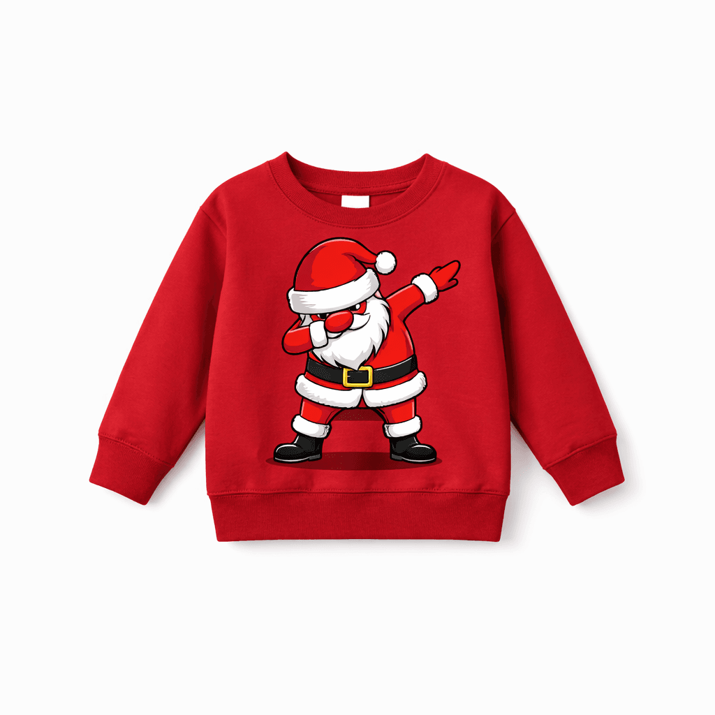 red santa sweatshirt